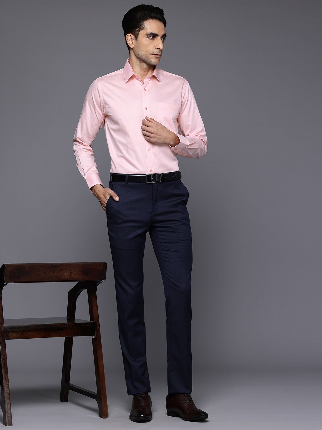 Raymond Slim Fit Pure Cotton Formal Shirt