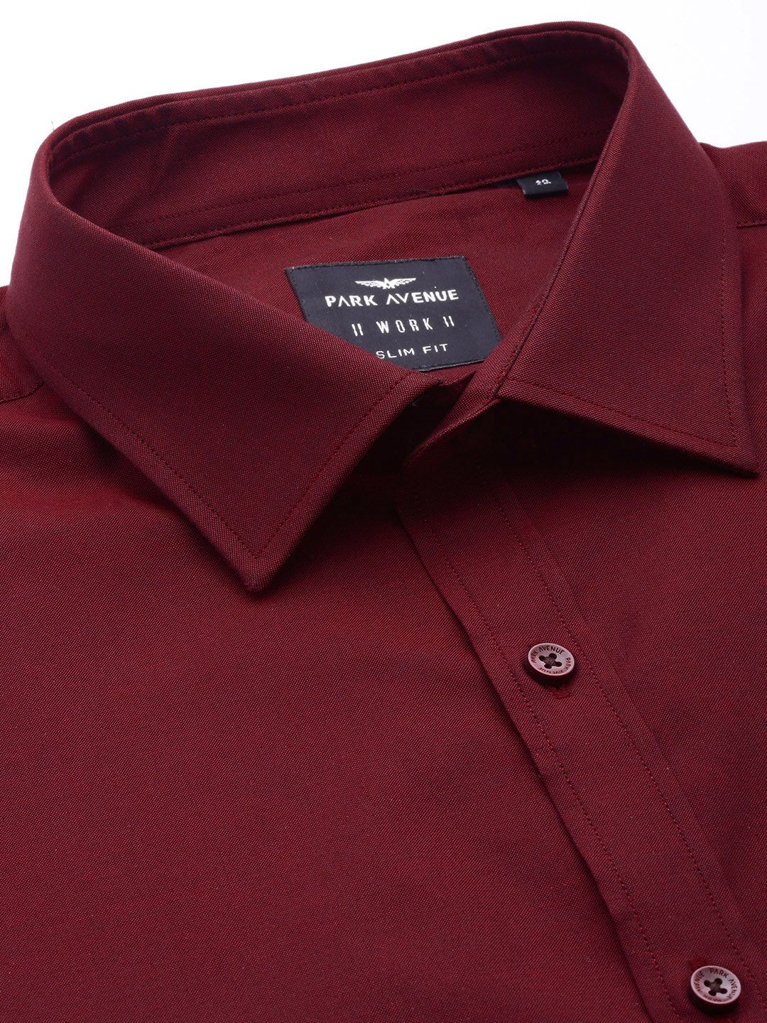 Park Avenue Pure Cotton Slim Fit Cutaway Collar Formal Shirt