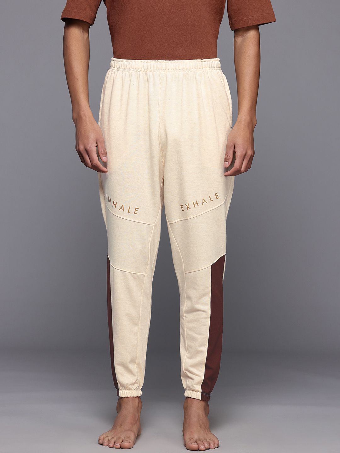 HRX by Hrithik Roshan Men Typography Print Yoga Joggers