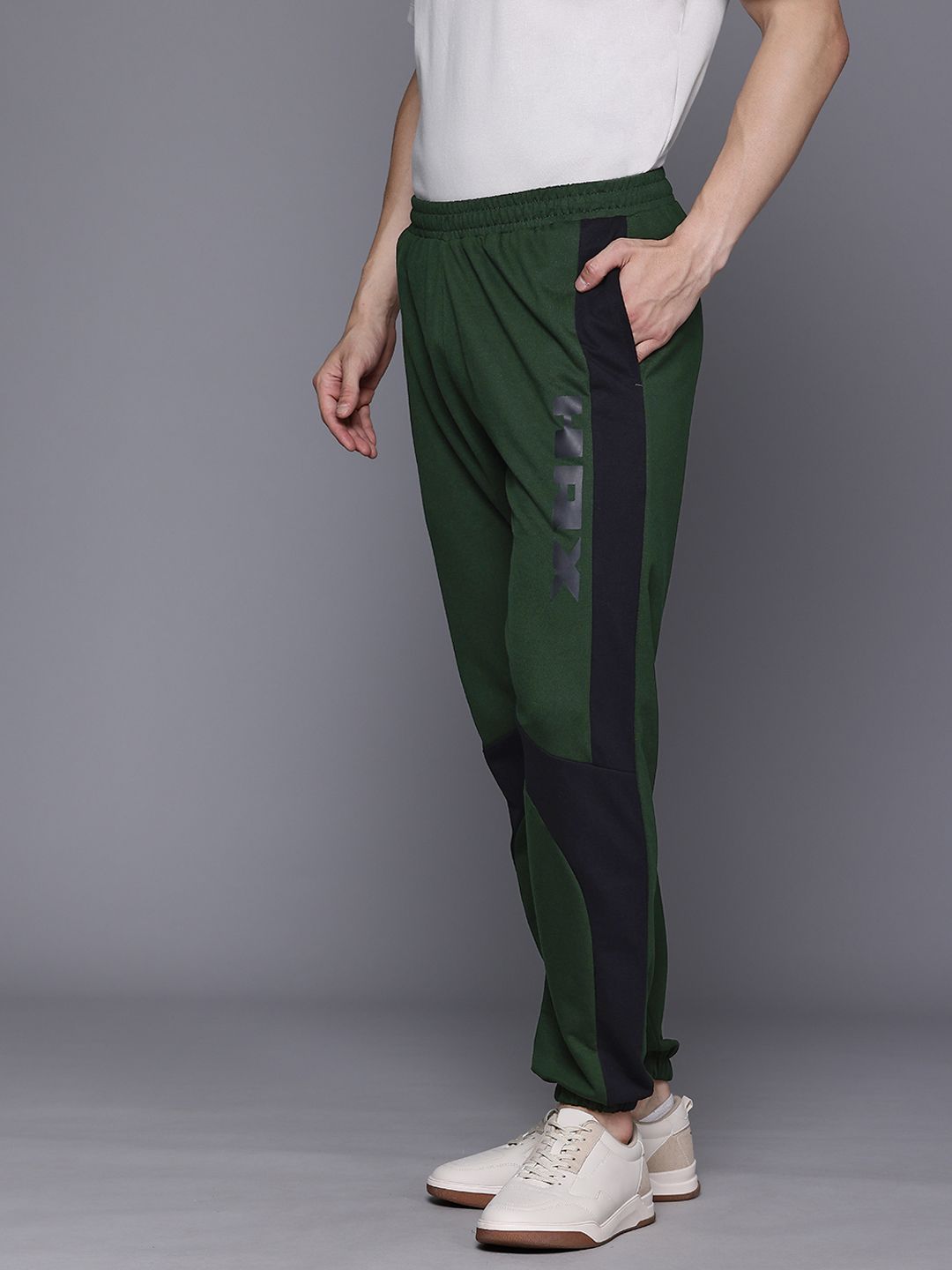 HRX by Hrithik Roshan Men Casual Colourblocked Joggers