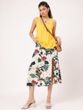DressBerry Eclectic Ensemble Pleated A-Line Top