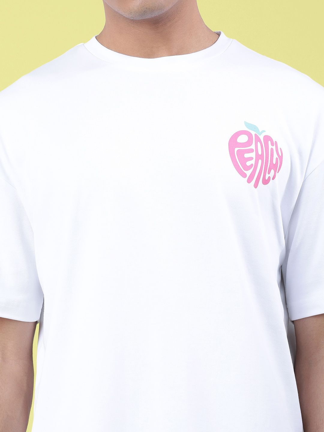 Bene Kleed Men Pure Cotton Graphic Oversized T-Shirt
