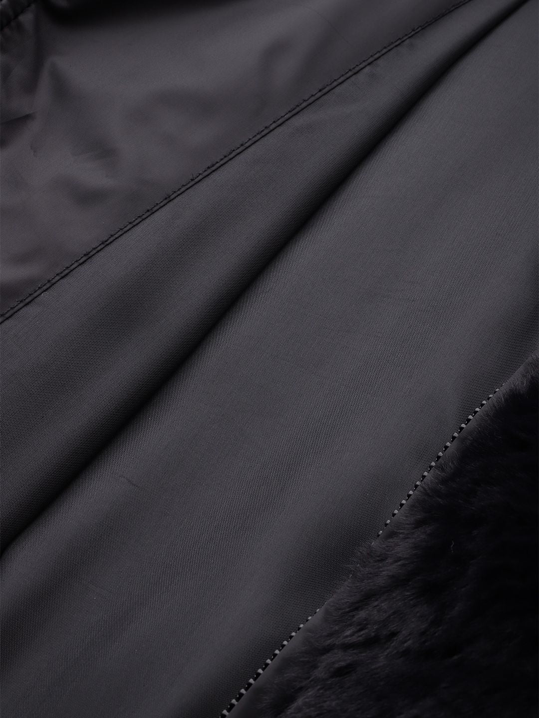 all about you Faux-Fur Detail Bomber Jacket