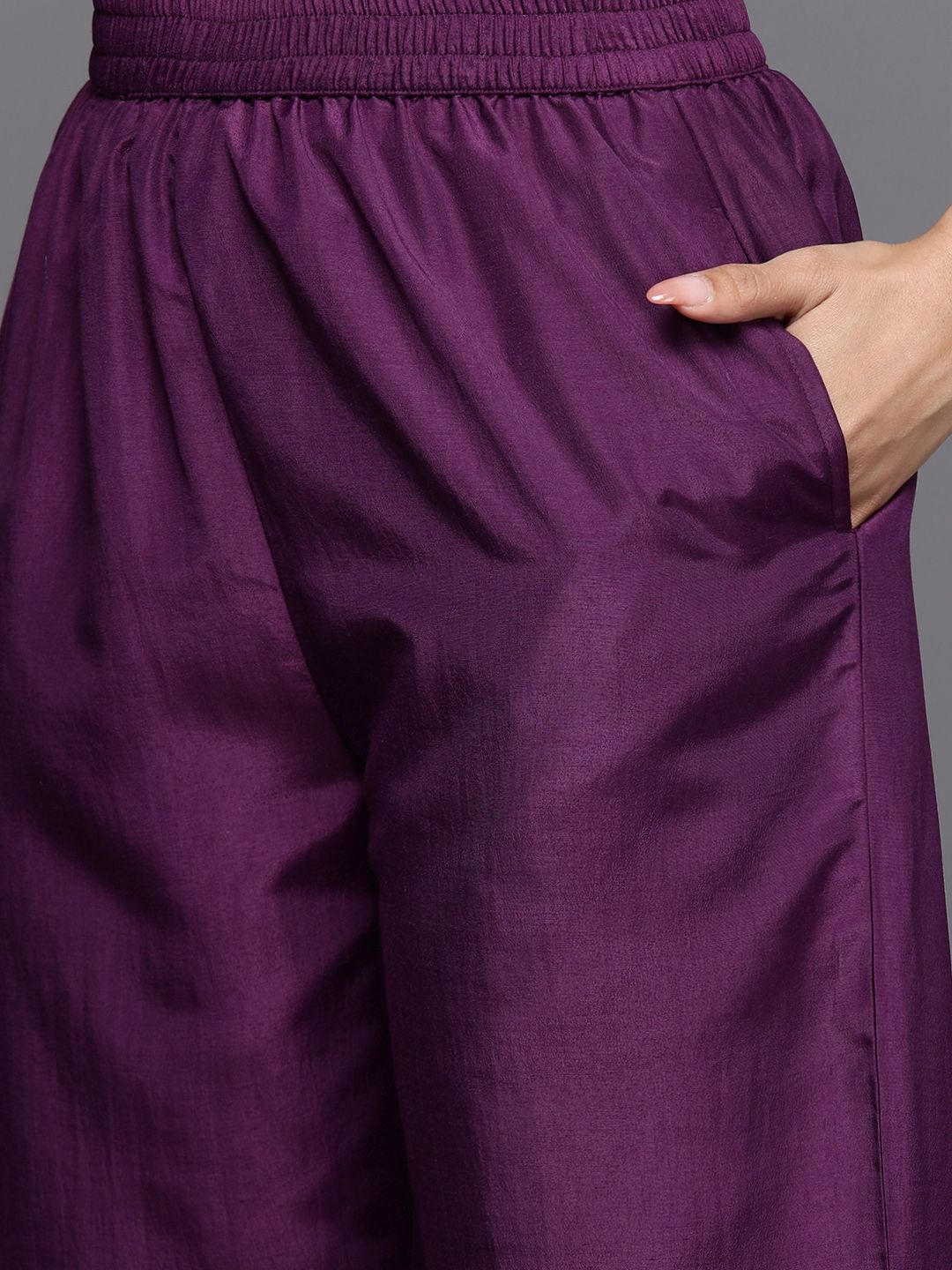 Libas Floral Printed Kurta with Trousers & With Dupatta