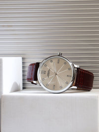 French Connection Men Dial & Around Straps Reset Time Analogue Watch FCN0148BRL