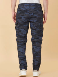 Being Human Men Camouflage Printed Slim Fit Cargos