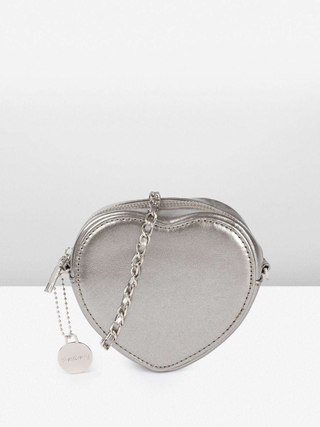 DressBerry Non-Detachable Sling Strap Structured Sling Bag