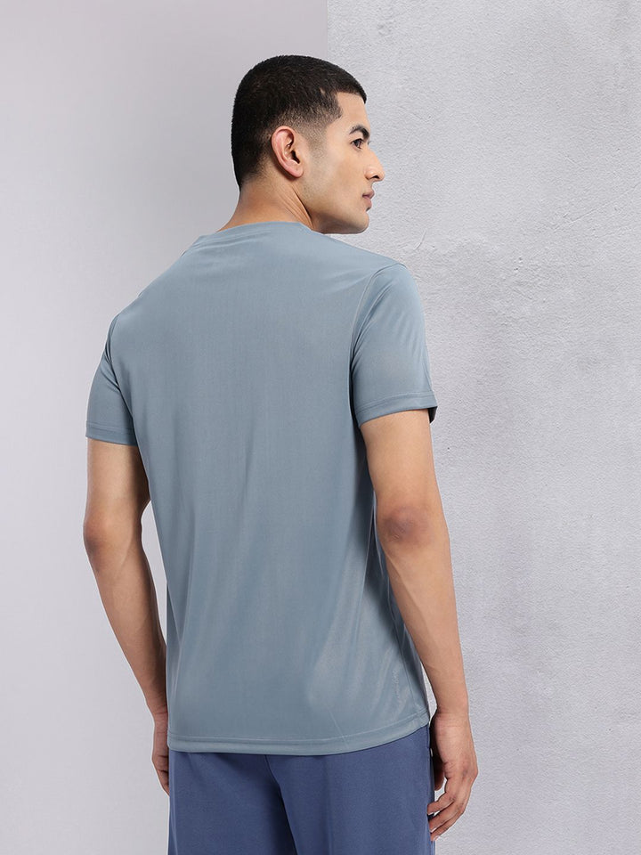 HRX by Hrithik Roshan Typography Printed Rapid-Dry Training T-shirt