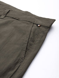 Thomas Scott Men Plus Size Smart Easy Wash Pure Cotton Chinos Trousers