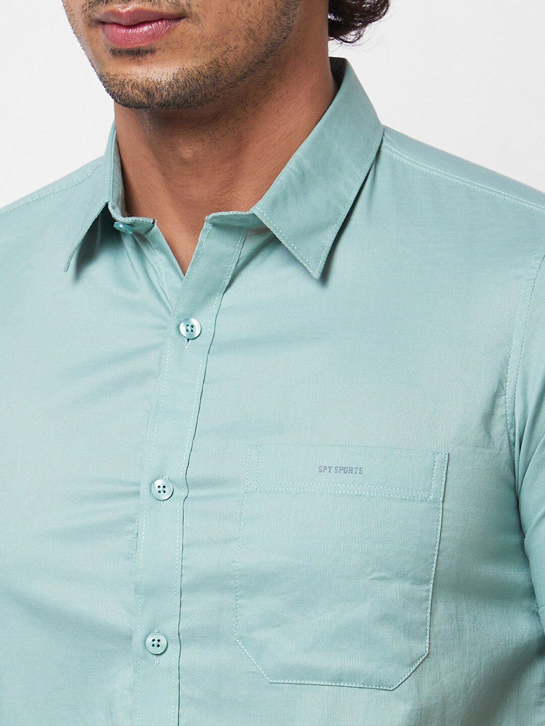 SPYKAR Short Sleeves Cotton Casual Shirt