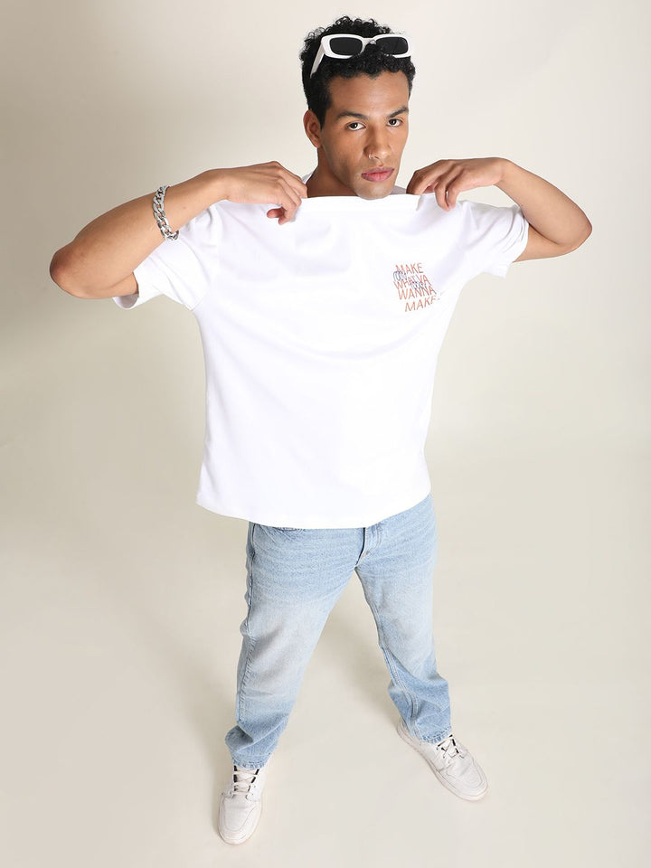 Bene Kleed Men Typography Printed Cotton T-shirt