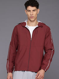 HRX by Hrithik Roshan Men Rapid-Dry Training Jacket with Reflective Detail