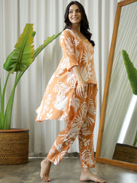 SANSKRUTIHOMES Women Printed Night suit