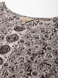 Anouk Women Ethnic Motifs Printed Pure Cotton Kurta with Trousers & Dupatta
