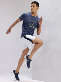HRX by Hrithik Roshan Men Rapid-Dry Mid-Rise Running Shorts