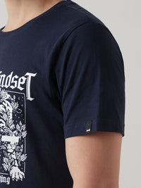 Bewakoof Men Graphic Printed Round Neck Pure Cotton T-shirt