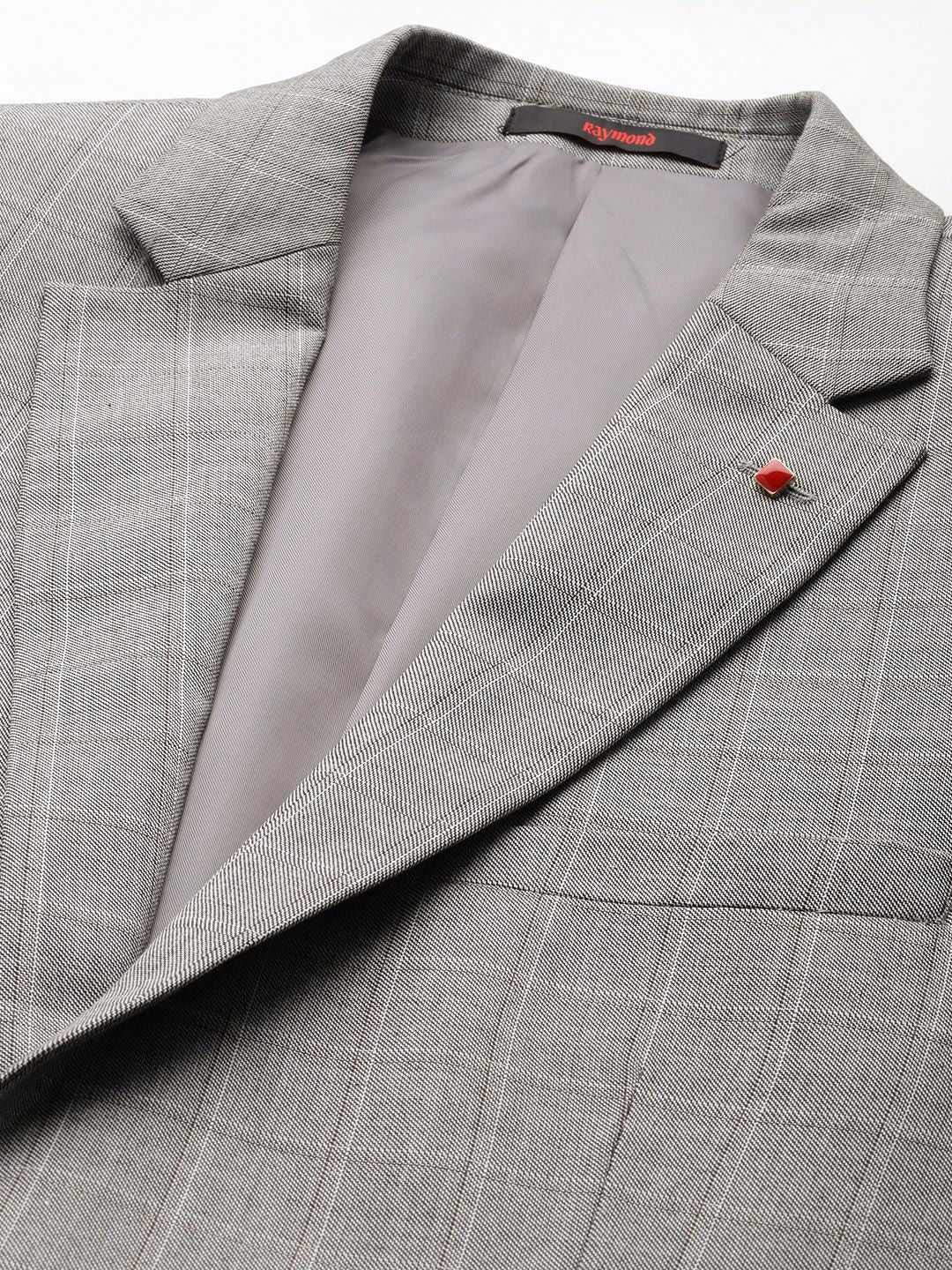 Raymond Contemporary Fit memeriksa saman formal 2 keping tunggal