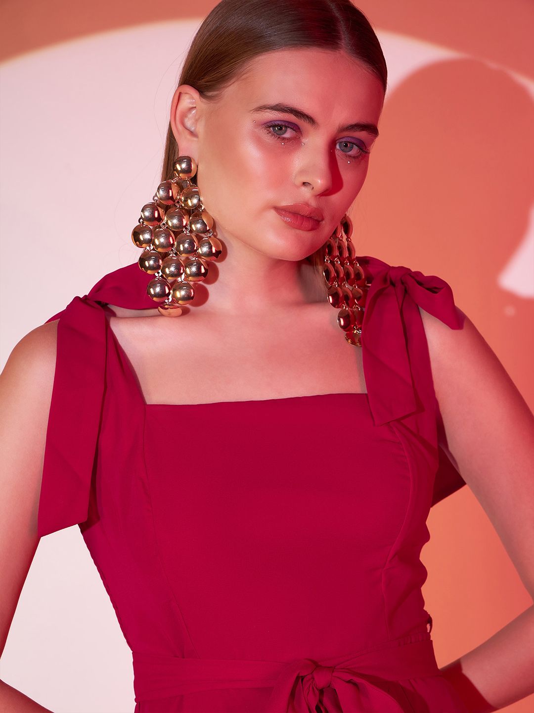 Berrylush Flared Maxi Dress