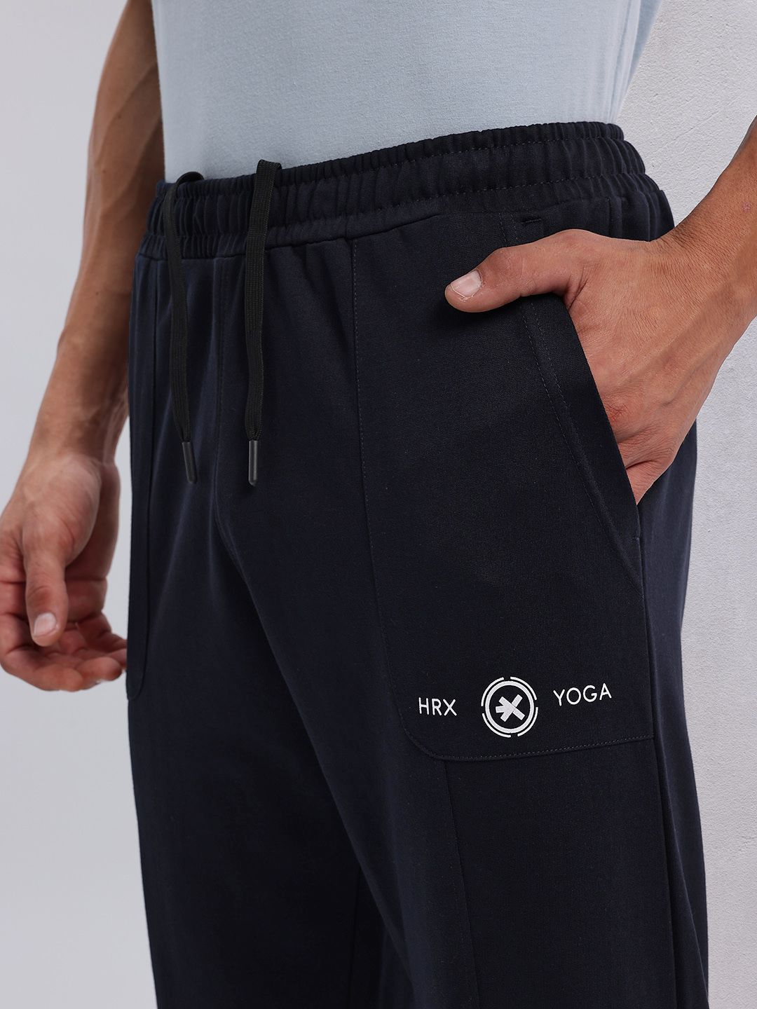 HRX by Hrithik Roshan Men Mid-Rise Yoga Joggers