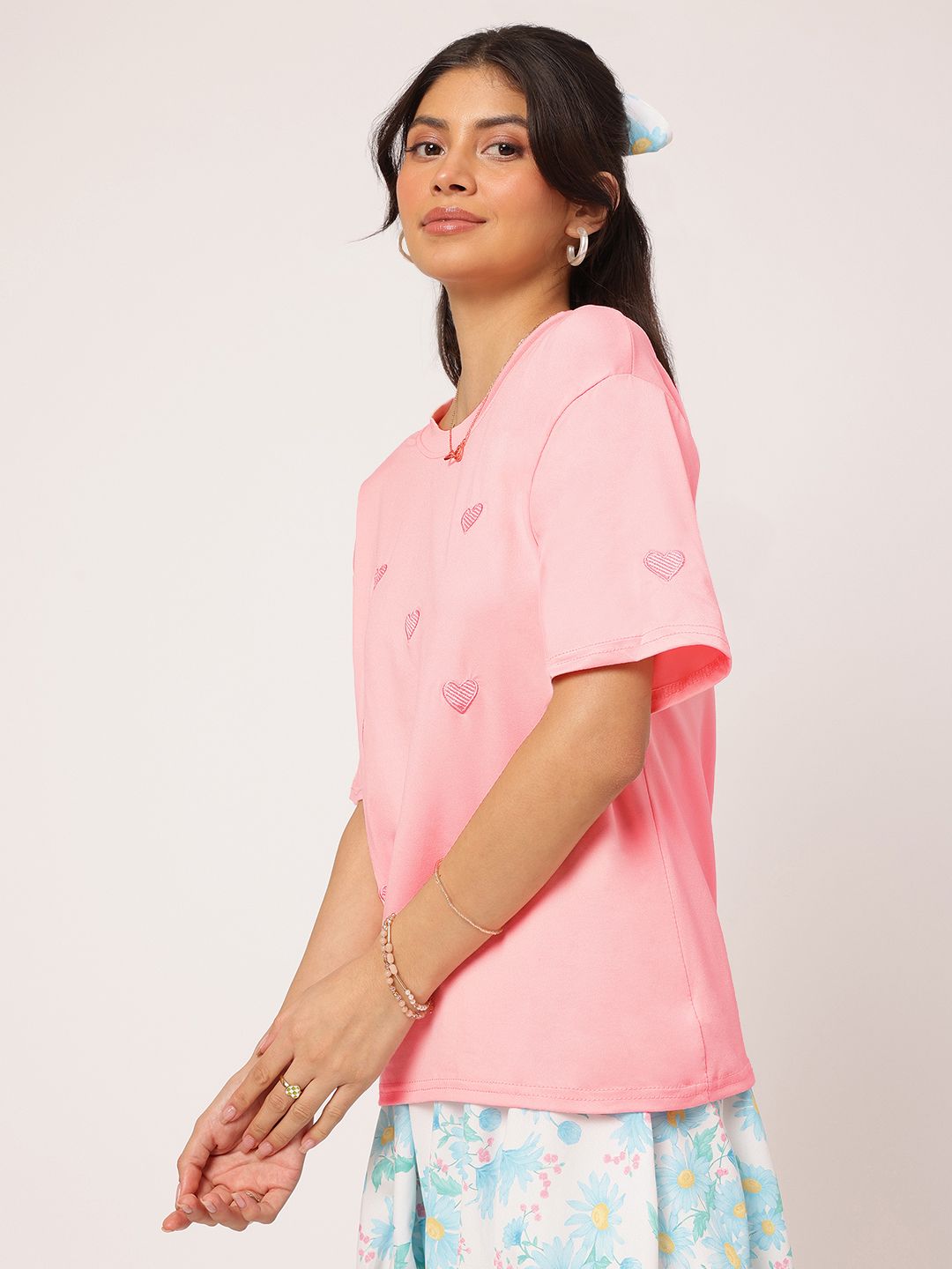 DressBerry Barbie Essence Embroidered T-shirt