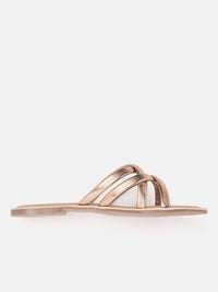 DressBerry Women Strappy Open Toe Flats