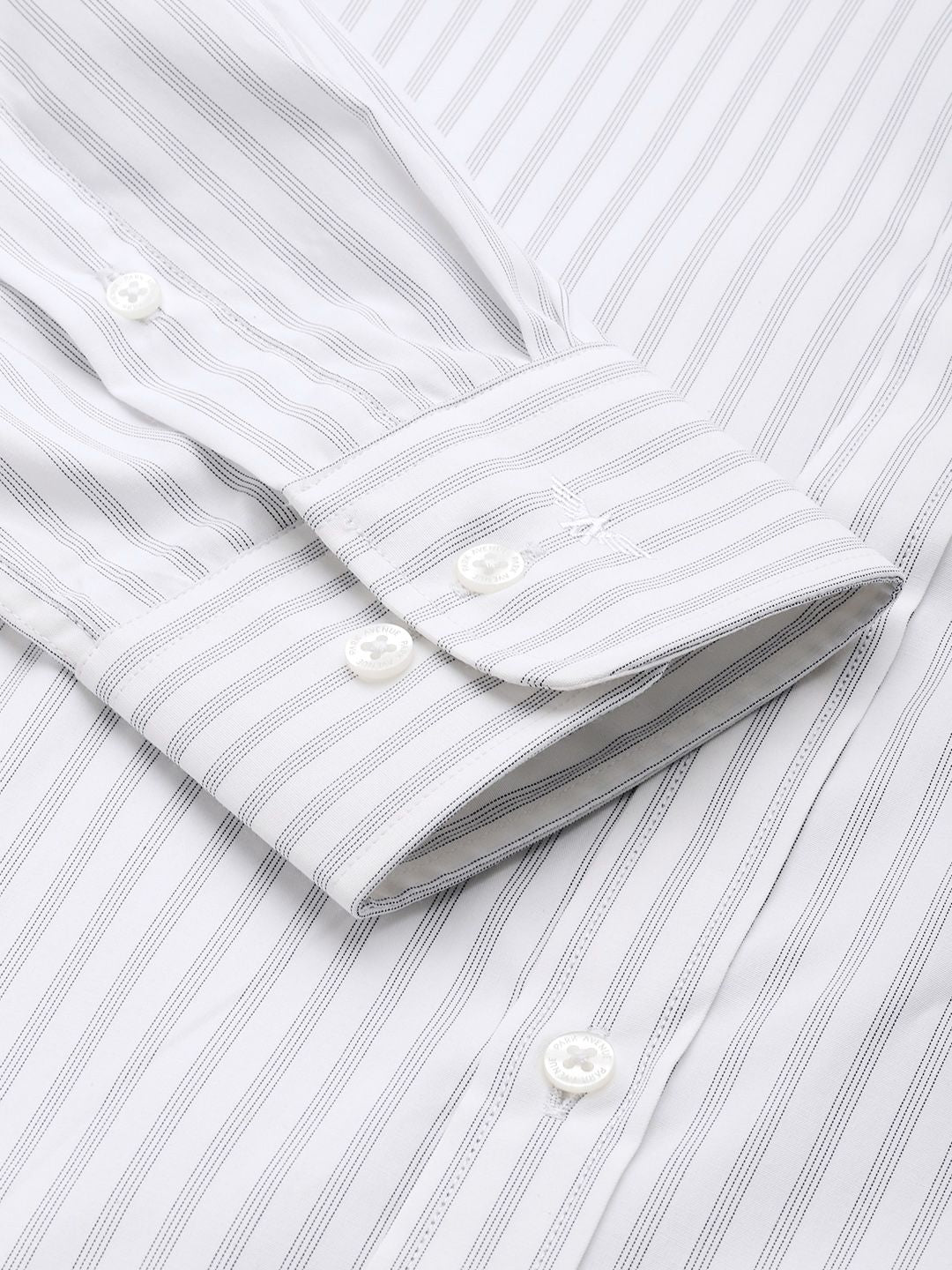 Park Avenue Slim Fit Striped Formal Shirt