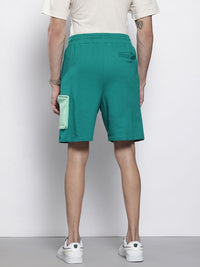 The Indian Garage Co Men Batman Printed Loose Fit Cargo Shorts