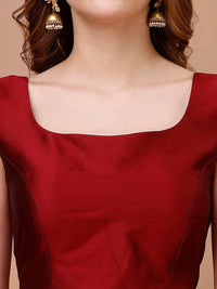 Tikhi Imli Taffeta Saree Blouse