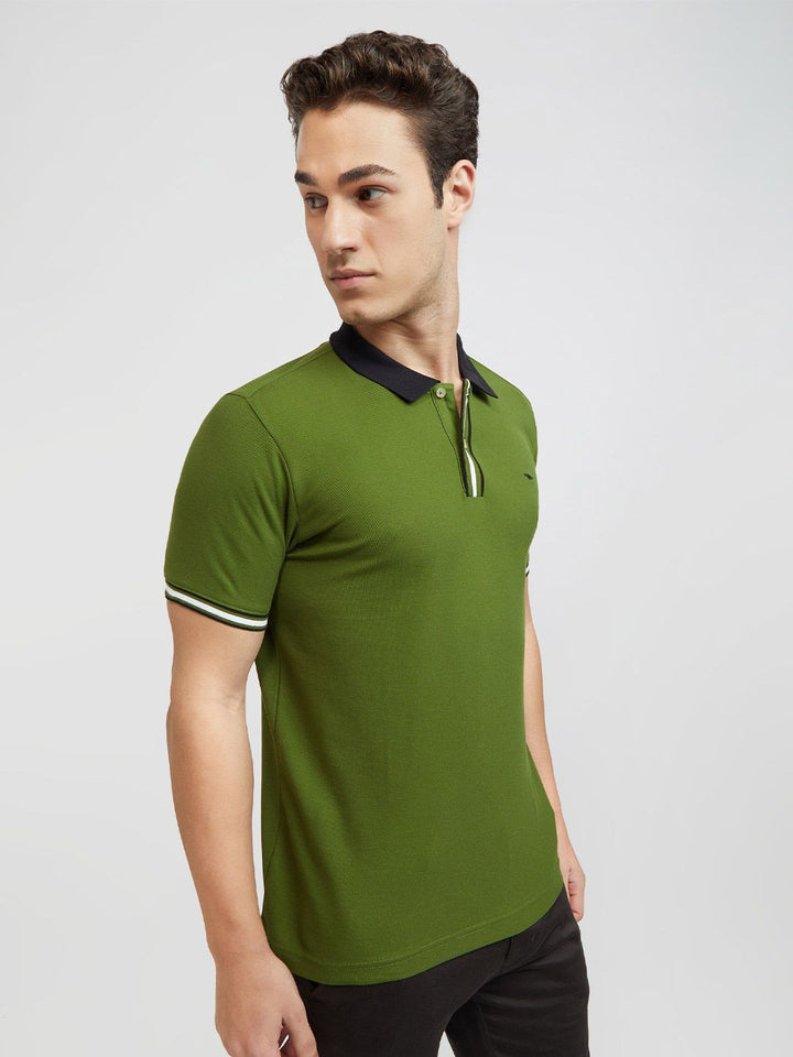 Park Avenue Polo Collar Slim Fit T-shirt