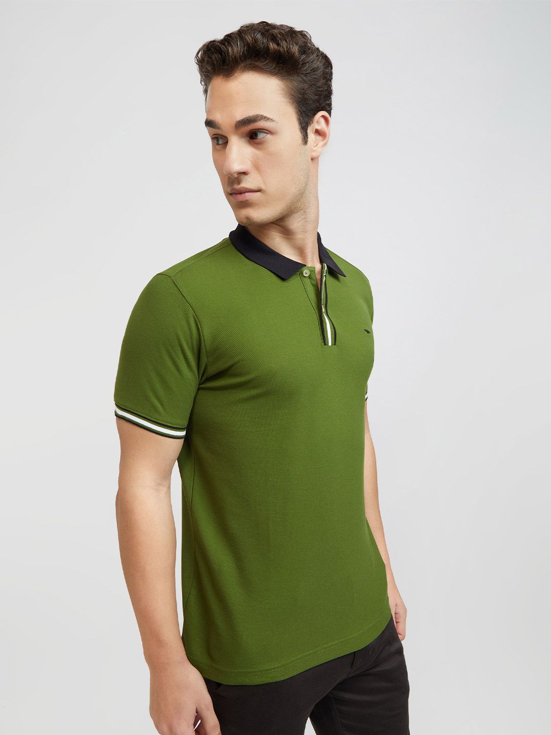 Park Avenue Polo Collar Slim Fit T-shirt