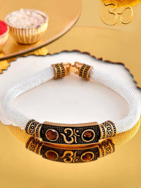 Voylla Men Tribal Motif Bracelet Style Rakhi
