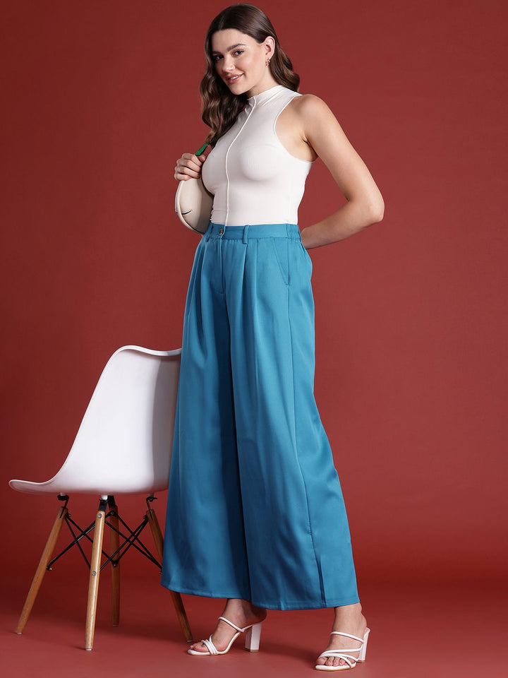 all about you Women Flared Trousers