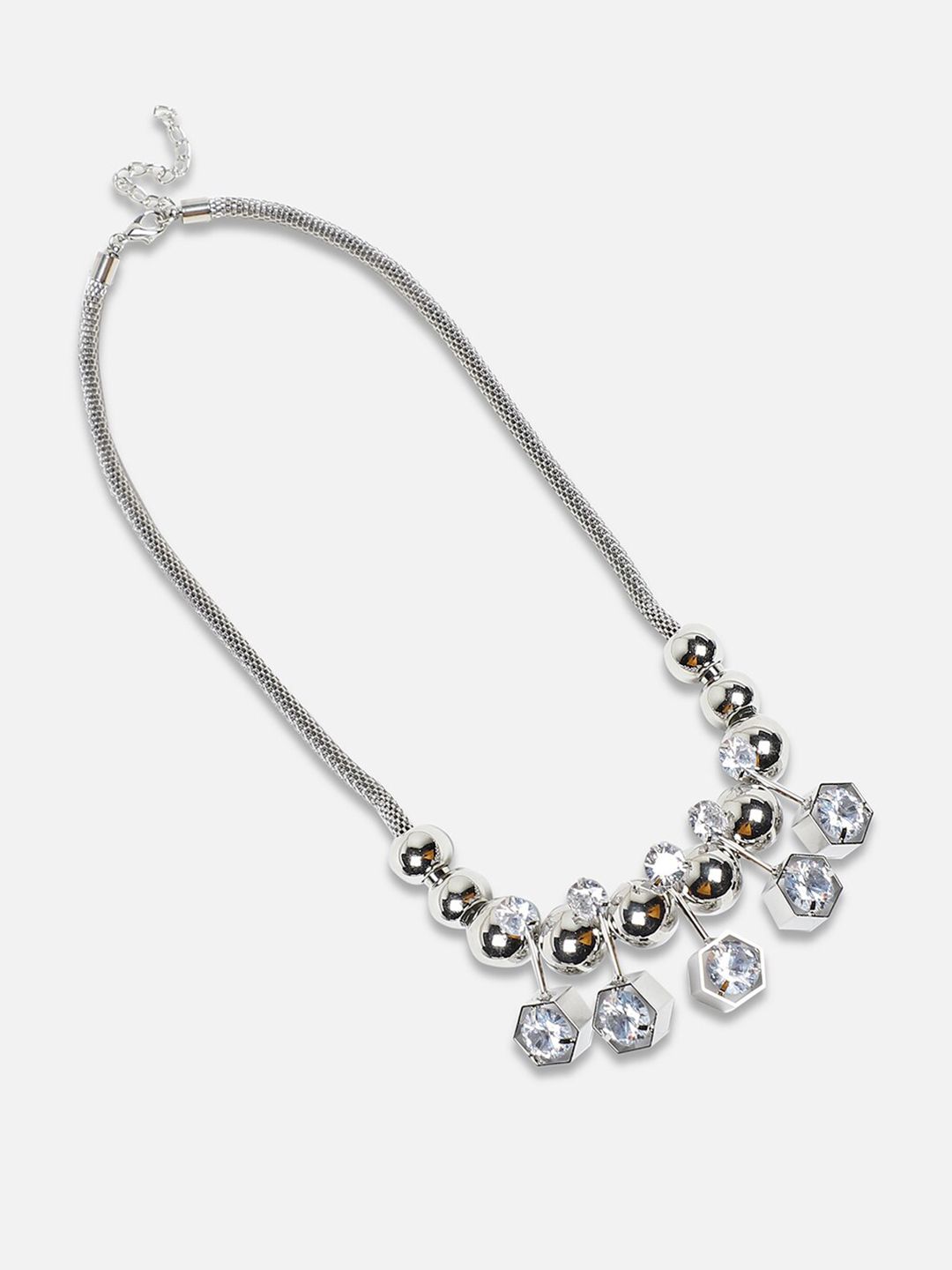 Kalung minimum bersalut perak SOHI