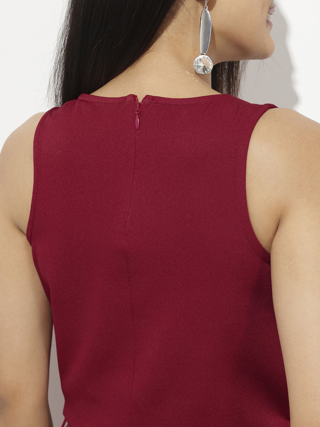 DressBerry Romantic Staycation Bold Cowl Neck Top