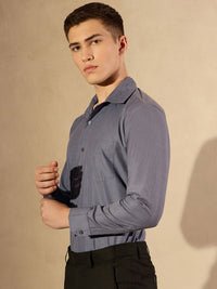DENNISON Spread Collar Smart Formal Shirt