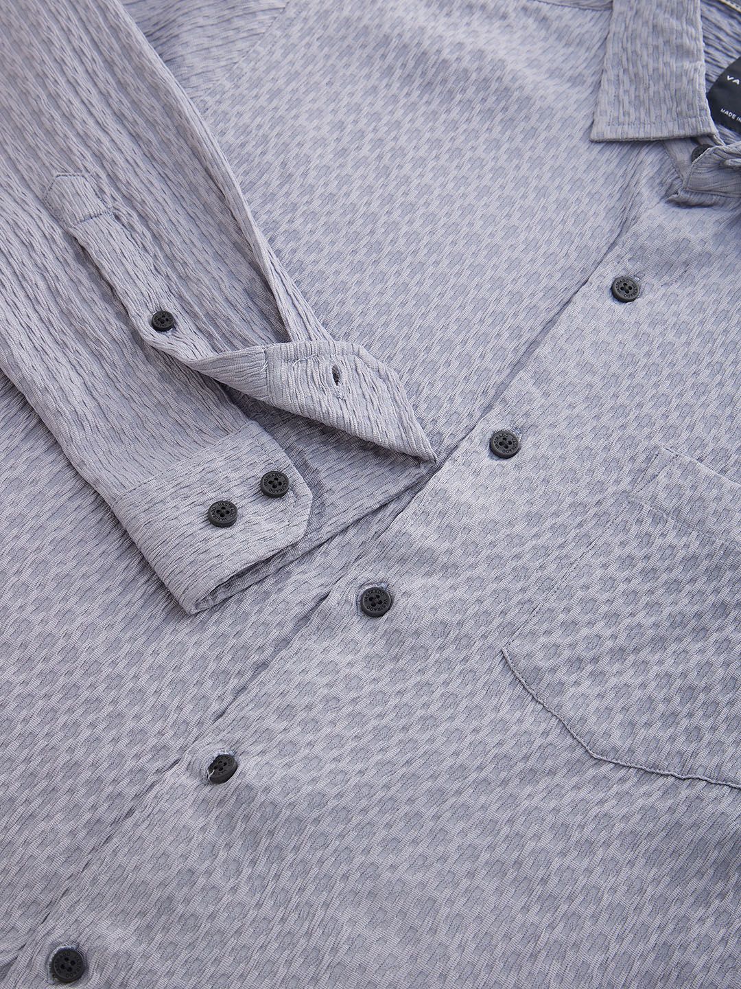 VASTRADO Men Contour Patterned Shirt