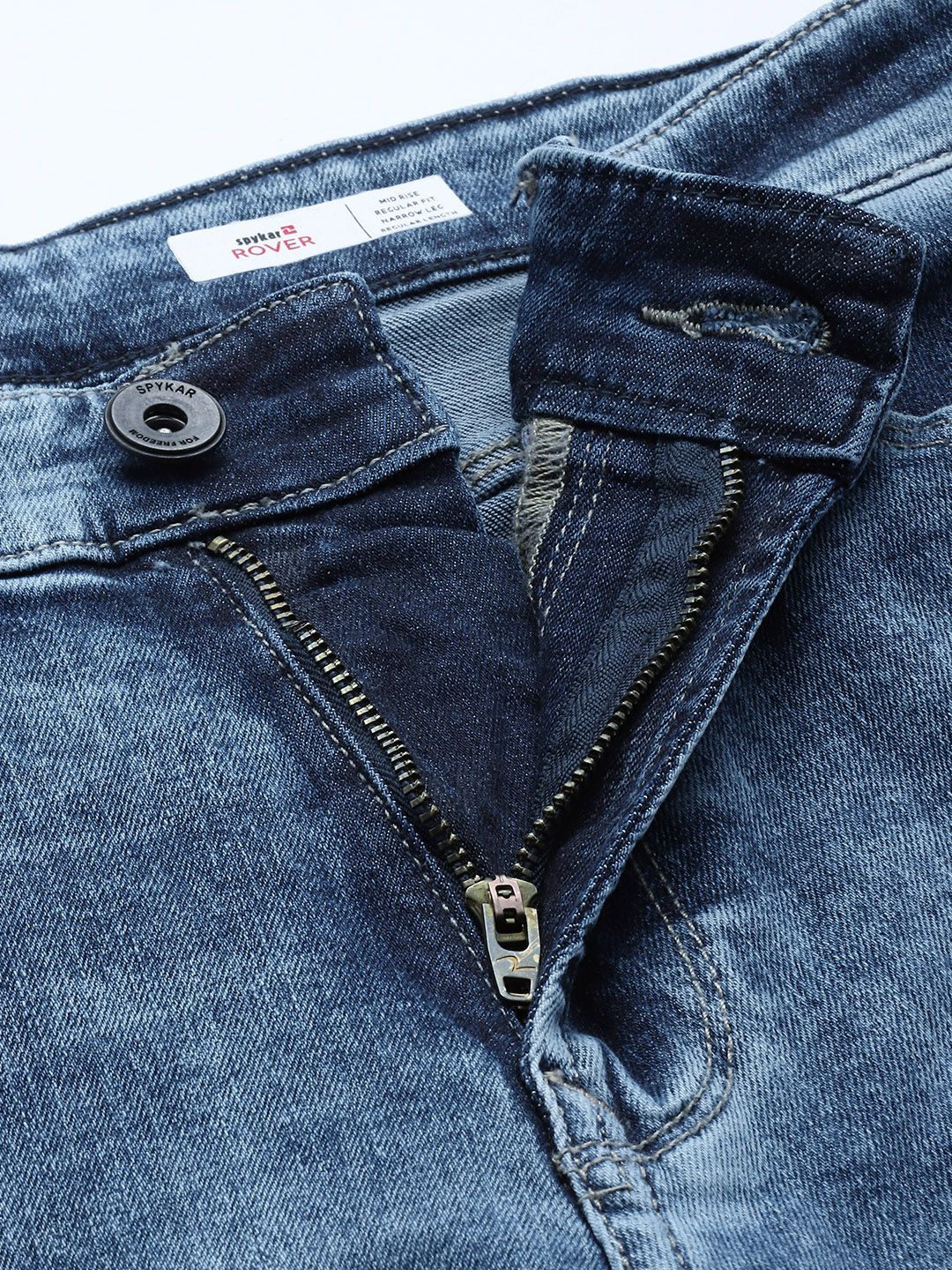 SPYKAR Men Rovers Heavy Fade Stretchable Jeans