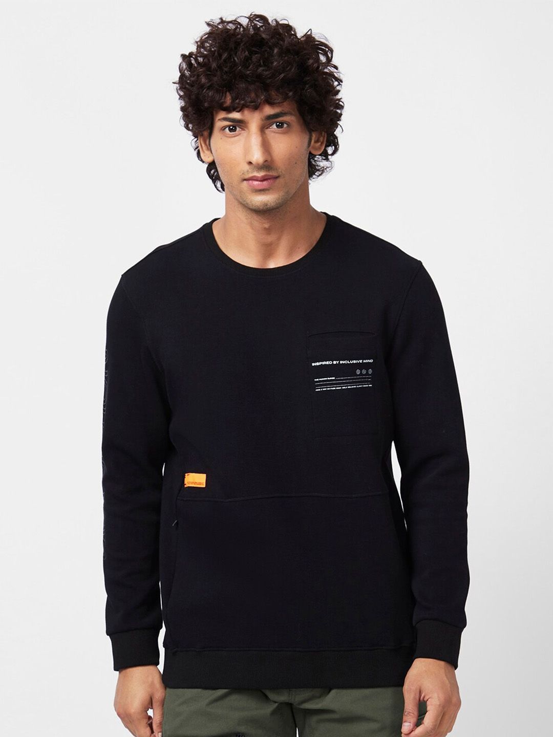 SPYKAR Round Neck Sweatshirt