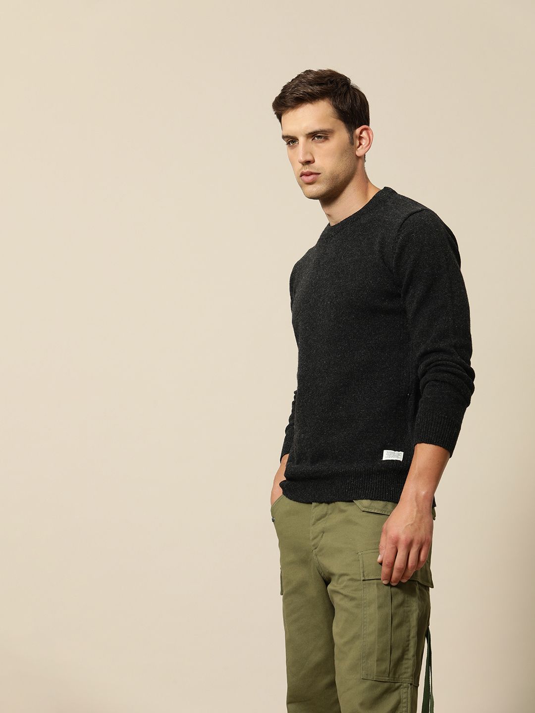 Mr Bowerbird Tailored Fit Woollen Pullover