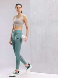 HRX by Hrithik Roshan Rapid-Dry Semi-Sheer Women Running Tights