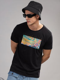 ADRO Men Printed Cotton T-shirt
