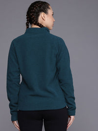 HRX by Hrithik Roshan Open Front Fleece Sweatshirt