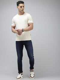 Spykar Men Slim sesuai dengan jeans yang boleh diperbaharui dengan cahaya rendah