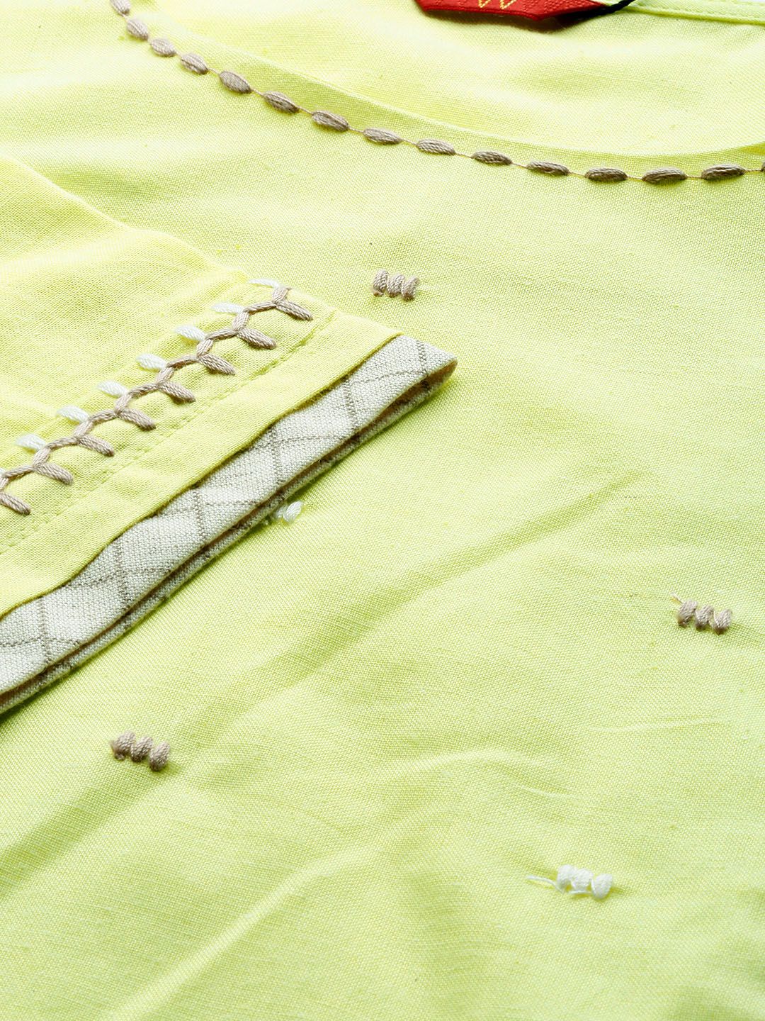 W Women Straight Cotton Kurta