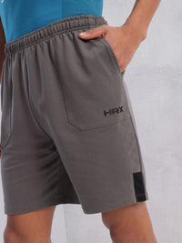 HRX by Hrithik Roshan Men Brand Logo Print Detail Regular Fit Lifestyle Shorts