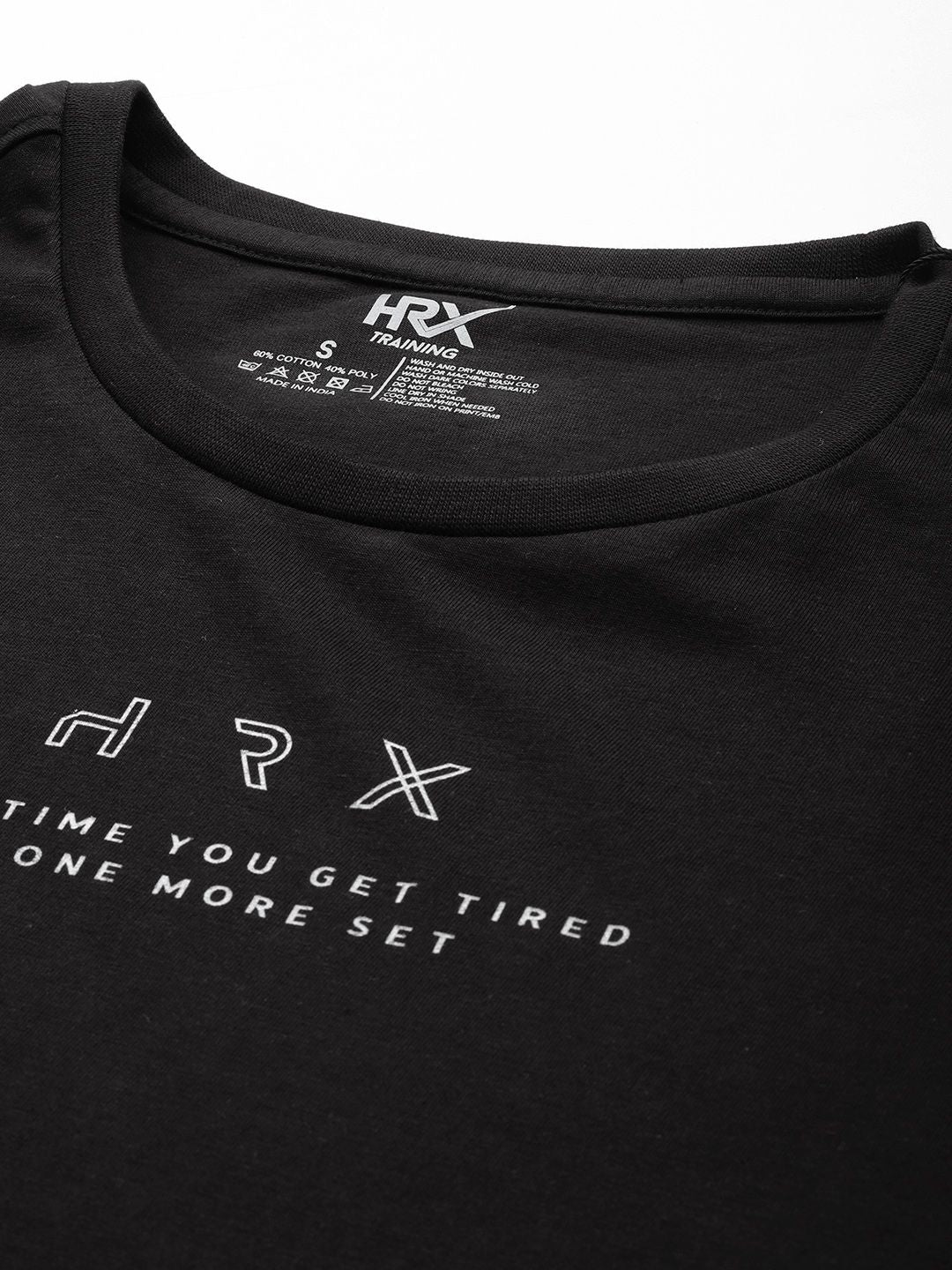 HRX by Hrithik Roshan Brand Logo Rapid-Dry Training T-shirt