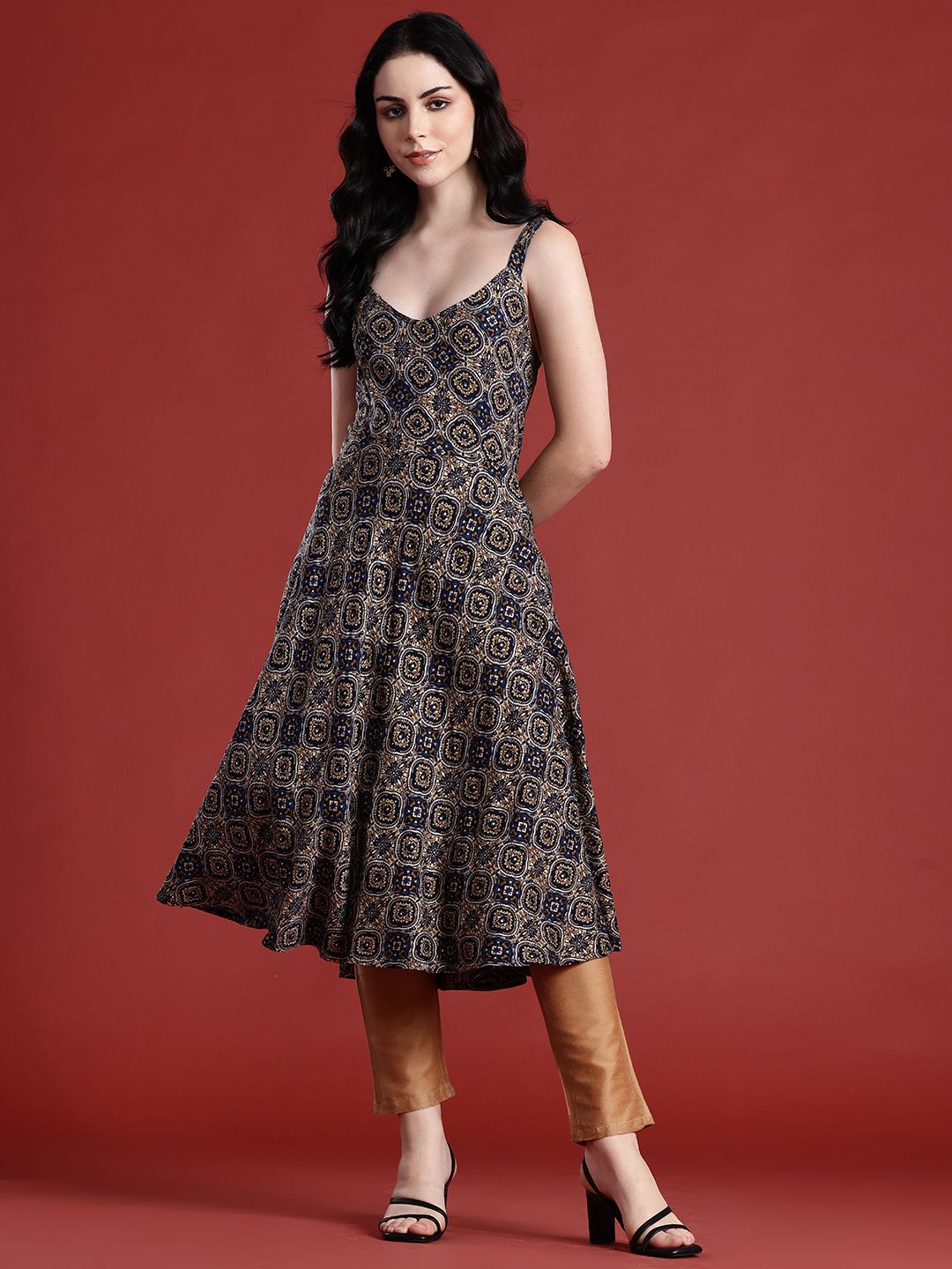 Anouk Women Ethnic Motifs Printed Kurta