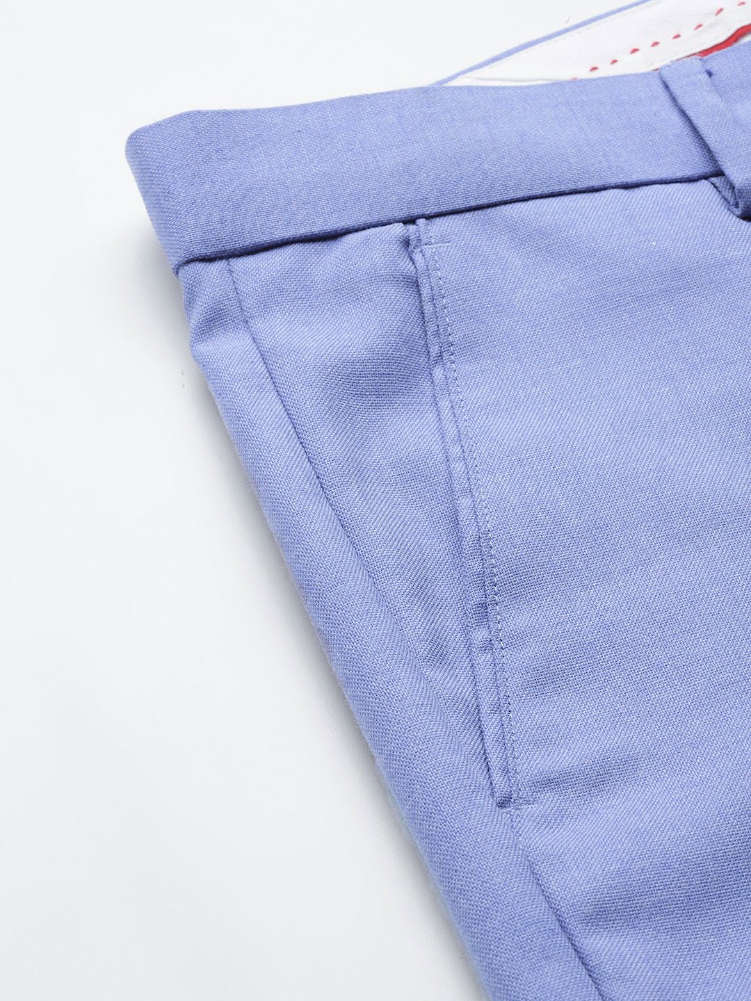 The Indian Garage Co. X Luxe Men Regular Fit Formal Trousers