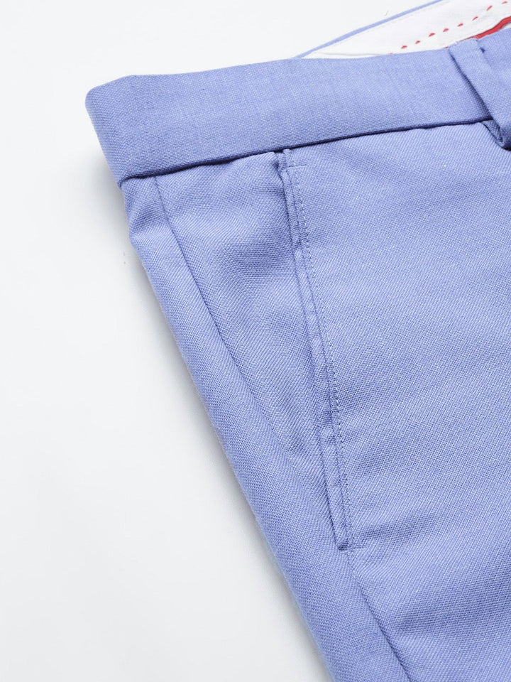 The Indian Garage Co. X Luxe Men Regular Fit Formal Trousers