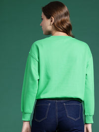 DressBerry Typography Print Sweatshirt